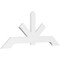 Ekena Millwork Vanguard Architectural Grade PVC Gable Bracket, 84"W x 35"H x 2"D x 6"F, 10/12 Pitch GBP084X35X0206VAN00 - alternate 1